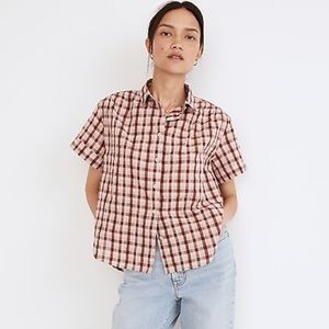 Madewell seersucker baybrooker shirt